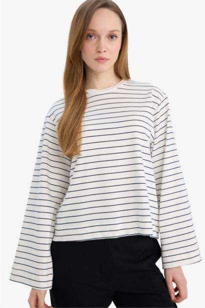 Regular Fit Striped Tunic