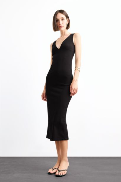 Sleeveless Midi Dress