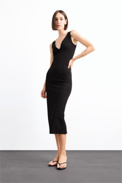 Sleeveless Midi Dress