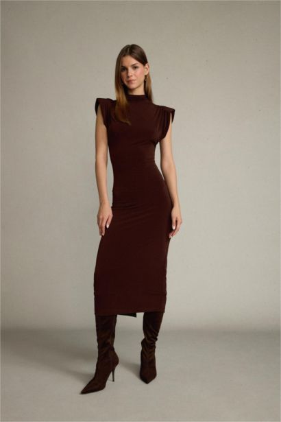 فستان طويل نص ردن