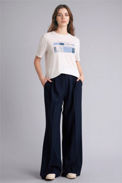 Regular Fit Crew Neck Short Sleeve T-Shirt