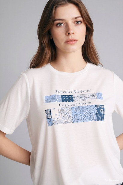 Regular Fit Crew Neck Short Sleeve T-shirt