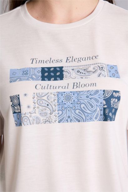 Regular Fit Crew Neck Short Sleeve T-Shirt