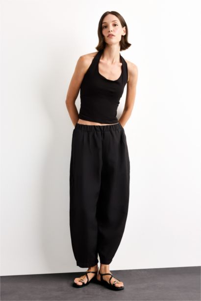 Relax Fit Regular Hem Trousers