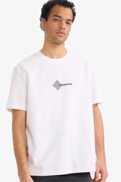 Дышащая футболка с принтом