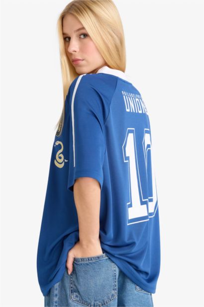 MLS Oversize Geniş Kalıp Sırt Baskılı Kısa Kollu Tişört