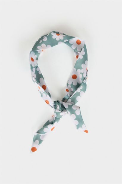 Woman Patterned 2 Piece Scarf