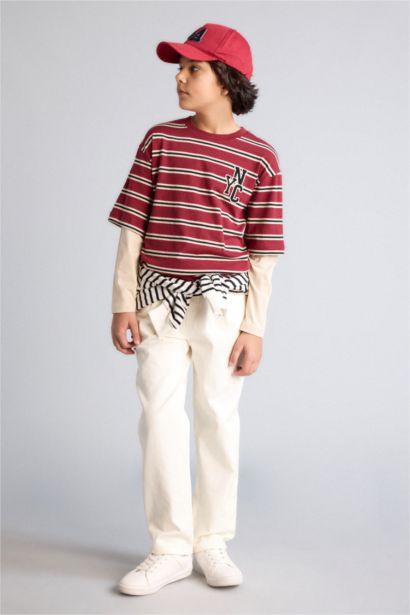 Regular Fit Printed Long Sleeve T-Shirt