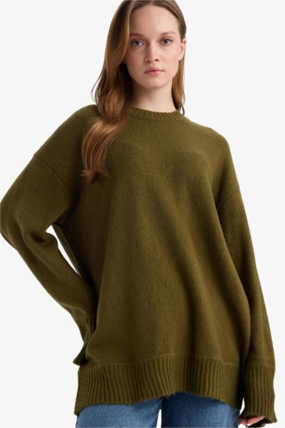 Loose Fit Knitwear Tunic