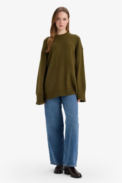 Loose Fit Knitwear Tunic