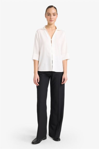 қалыпты пішім Қысқа жеңді көйлек