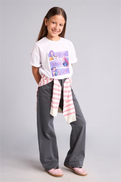 Gabardine Trousers
