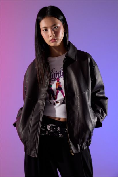 Dad Fit Suni Deri Mont