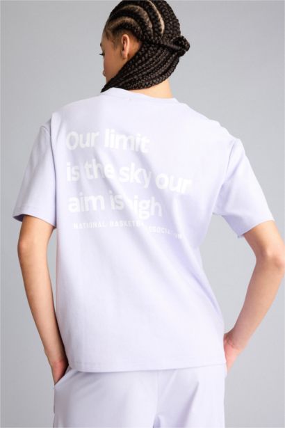 Футболка оверсайз NBA Wordmark с коротким рукавом