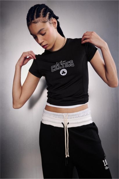 Slim Fit NBA Boston Celtics Short Sleeves T-Shirt