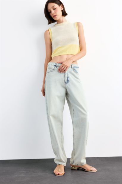 Knitwear Crew Neck Tank Top