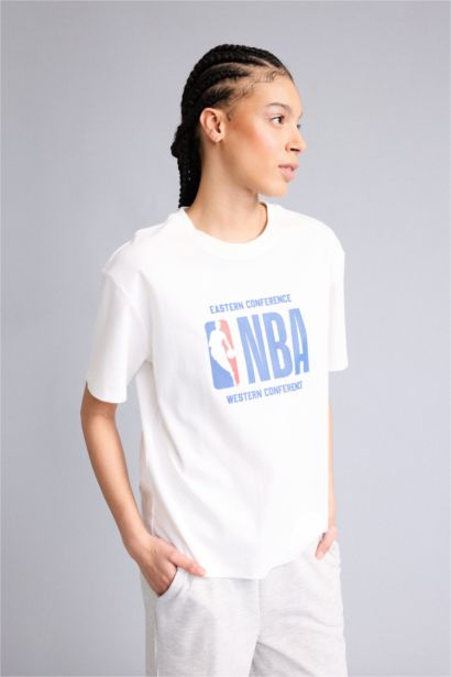 Футболка NBA Wordmark Relax Fit с коротким рукавом