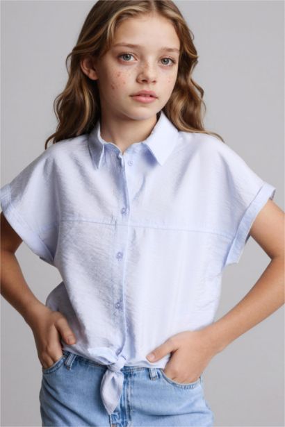 Girl Regular Fit Short Sleeve Shirt