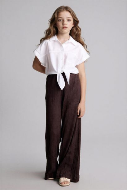 Girl Regular Fit Short Sleeve Shirt