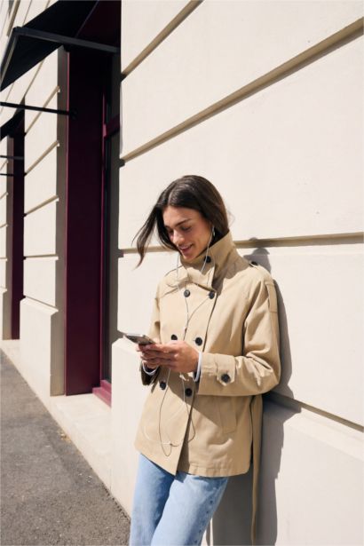 Regular Fit Trenchcoat