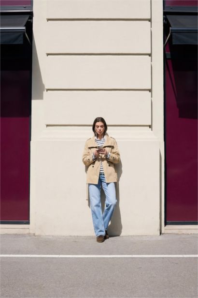 Regular Fit Trenchcoat