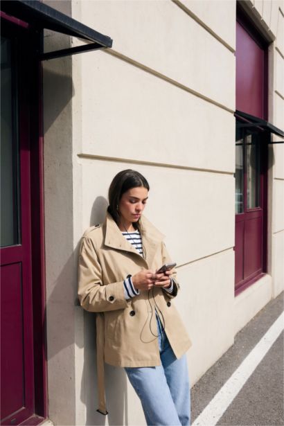 Regular Fit Trenchcoat