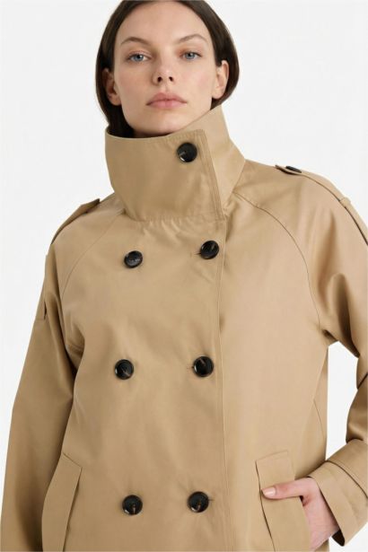 Regular Fit Trench Coat