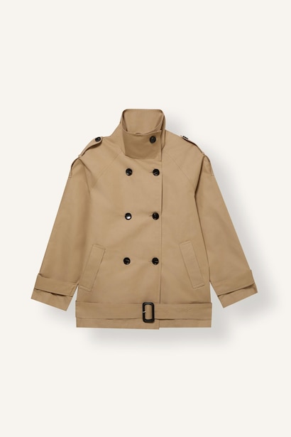 Regular Fit Trench Coat