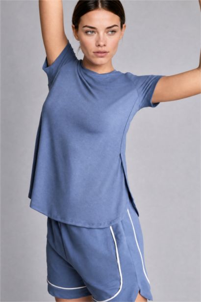 Long Fit Short Sleeve T-Shirt