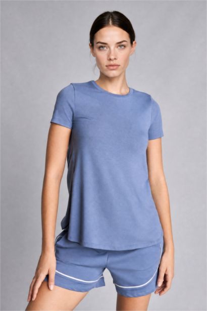 Long Fit Short Sleeve T-Shirt