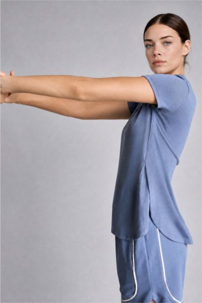 Long Fit Short Sleeve T-Shirt