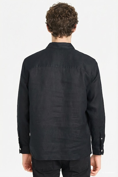 Linen Long Sleeve Shirt