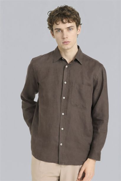 قميص كتان 100%