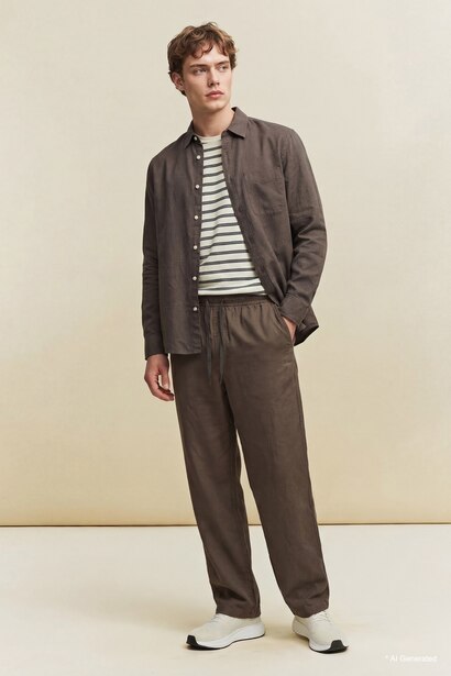 Linen Long Sleeve Shirt