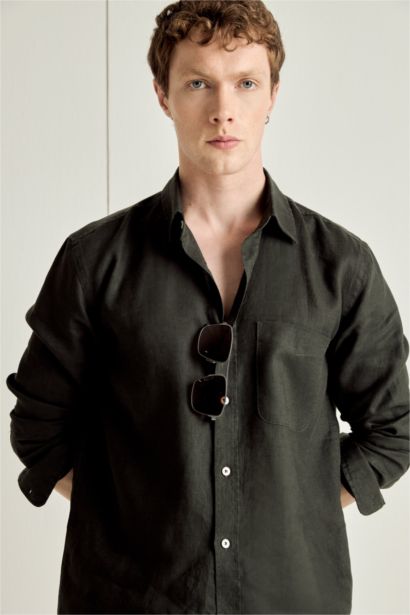 قميص 100% كتان