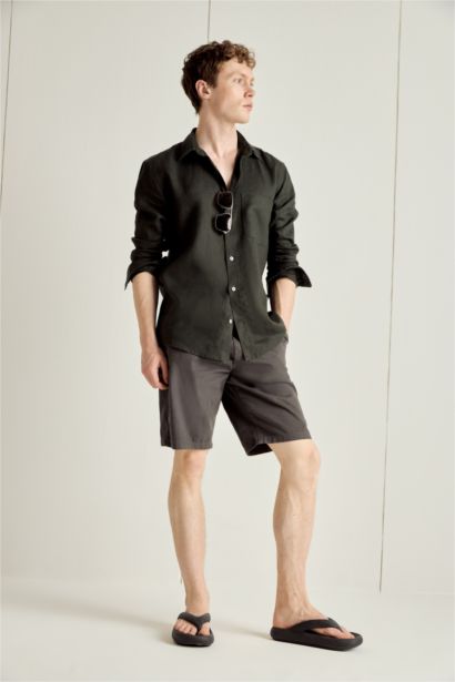 قميص 100% كتان