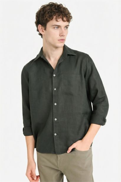 Man Long Sleeve Shirt