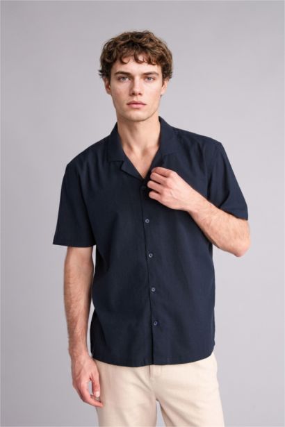 Regular Fit Cotton Short Sleeve Shirt