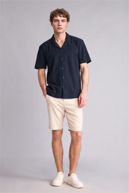 Regular Fit Cotton Short Sleeve Shirt