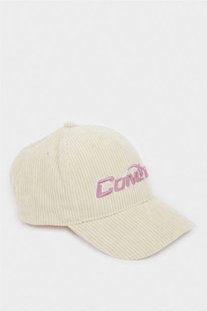 Kız Çocuk Baskılı Cap Şapka