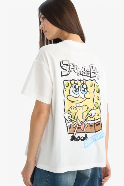 Футболка SpongeBob Oversize с принтом
