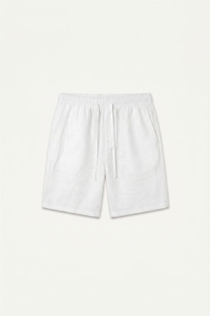 Relaxed Fit Keten Pantolon