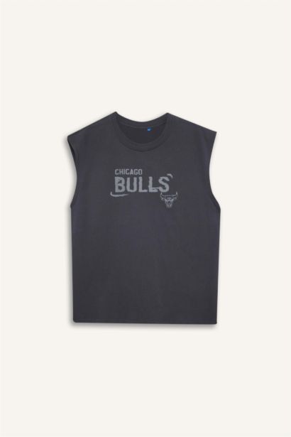 NBA Chicago Bulls Oversize Printed Tank Top