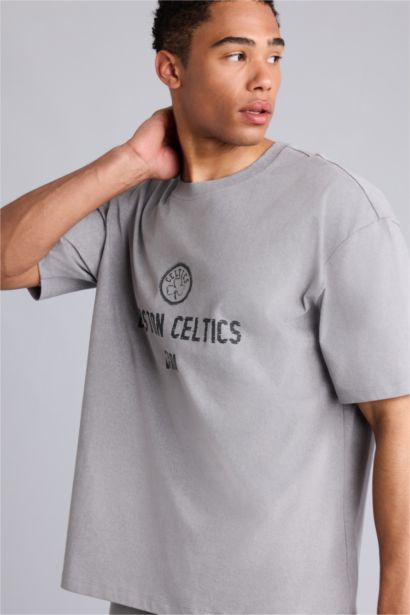 Oversıze Kısa Kollu Tişört