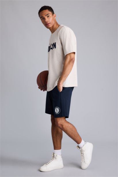 Short Sleeved NBA Brooklyn Nets T-Shirt