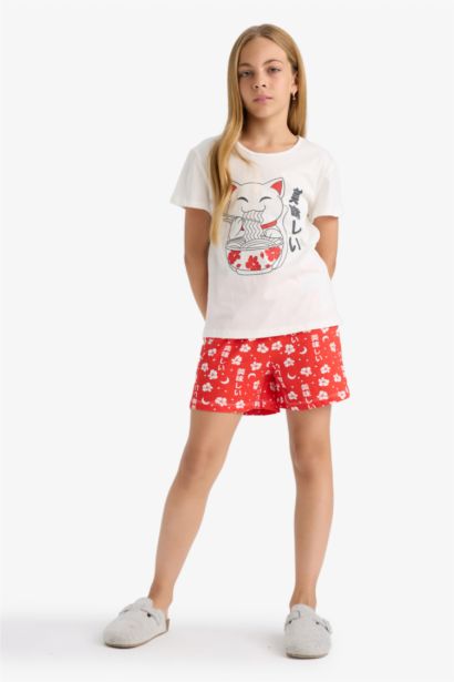 Girl Regular Fit 2 Piece Pajama Set