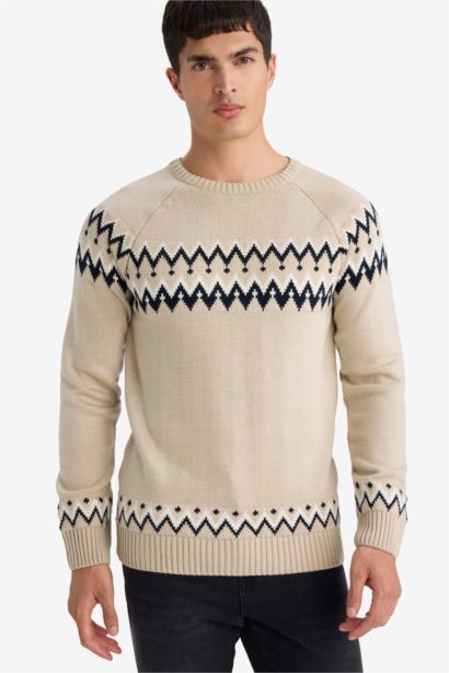 Standard Fit Crew Neck Knitwear Pullover
