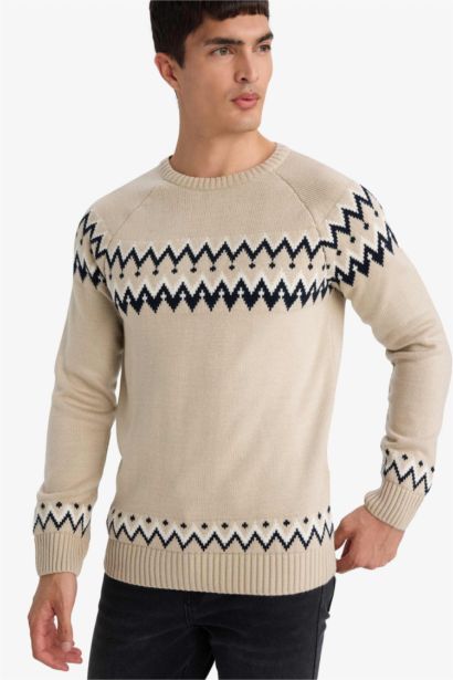 Standard Fit Crew Neck Knitwear Pullover