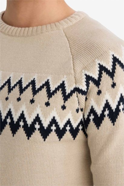 Standard Fit Crew Neck Knitwear Pullover