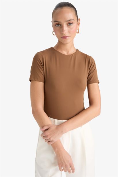 Crew Neck Short Sleeve T-Shirt